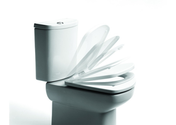 Крышка для чаши Roca Dama Senso Soft Close, укороченная 801512004 петли хром