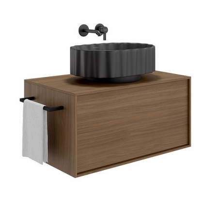 Раковина накладная (53х38) Kerama Marazzi Artbasin CC.NN.wb.50\BLK.M