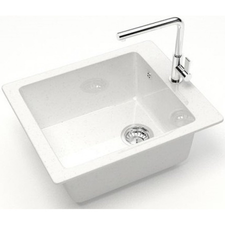 Кухонная мойка Marrbaxx Линди Z8 Z008Q001 белый лёд