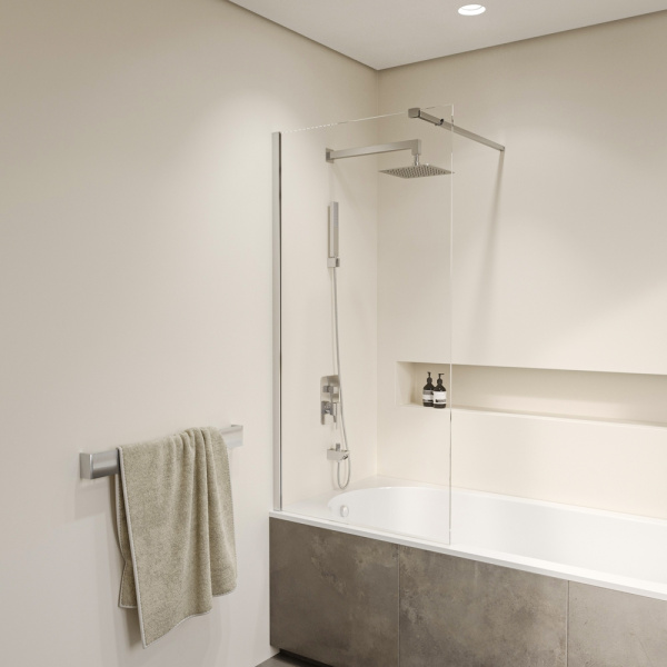 Шторка на ванну 80 см RGW Screens SC-052 35115208-11 прозрачное