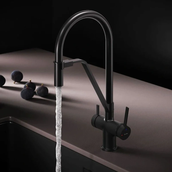 Смеситель для кухни с подключением к фильтру Am.Pm Func F8F07822 черный