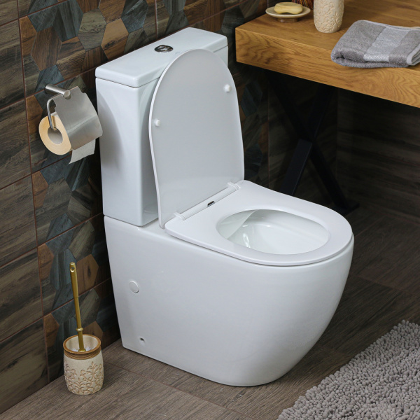 Унитаз напольный безободковый Melana MLN-310308