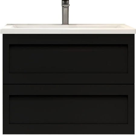 База под раковину напольная Art&max AM-Platino-900-2C-SO-NM-Cer Черный