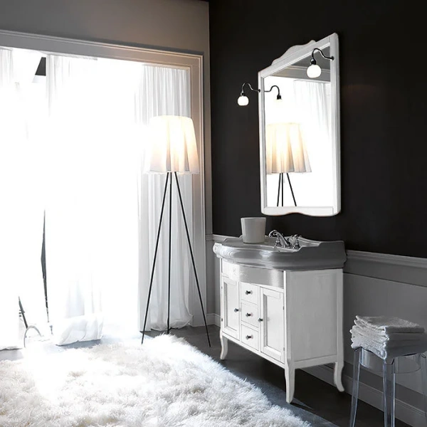 Тумба без раковины Kerasan Retro 734730 белый матовый