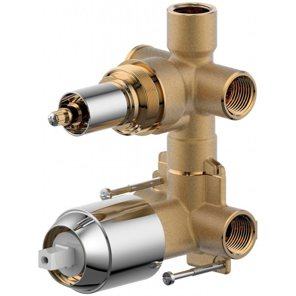 Смеситель для душа Bravat Rein F842CP-2-SET