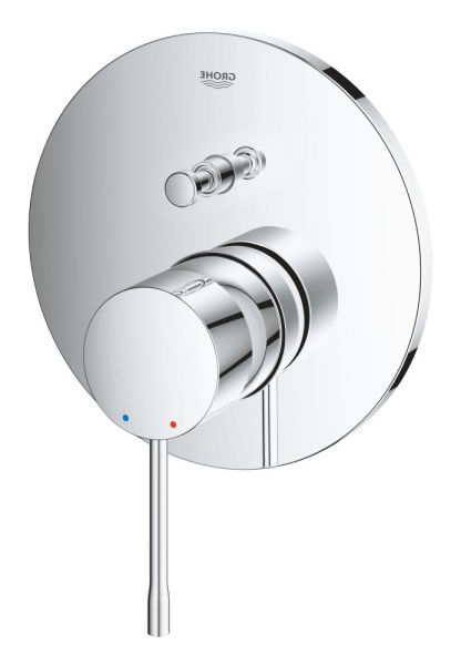 Смеситель для ванны однорычажный Grohe Essence New 24058 001 (24058001) хром