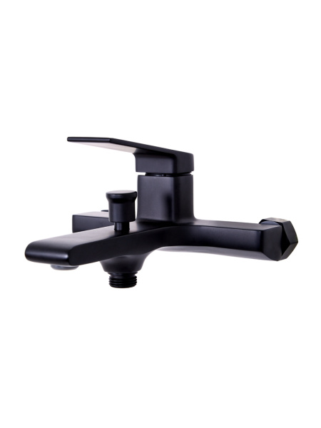 Смеситель для ванны однорычажный Orange Gauss M30-100b черный