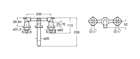 Смеситель для раковины Roca Loft 5A4743C00