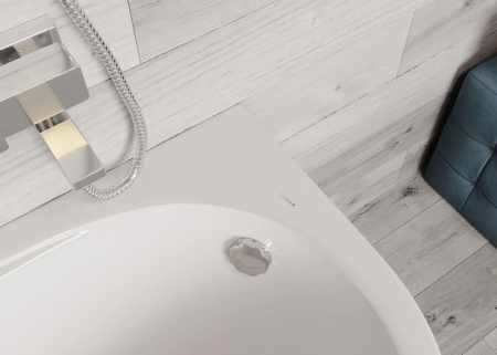 Акриловая ванна Vagnerplast Flora (150x100) VPBA151FLA3LX-04 левая