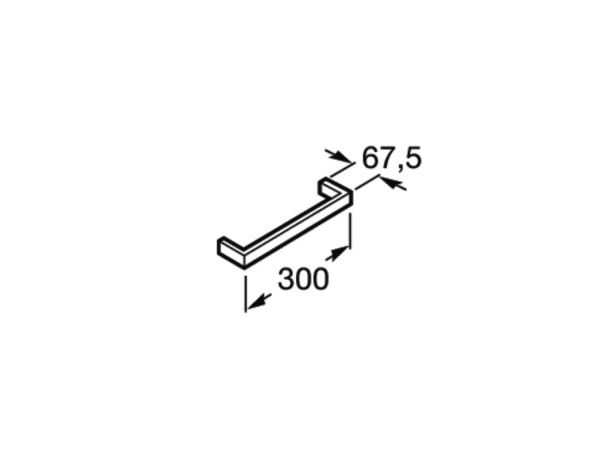 Полотенцедержатель Roca Nuova 816525001 Полотенцедержатель Roca Nuova 816525001