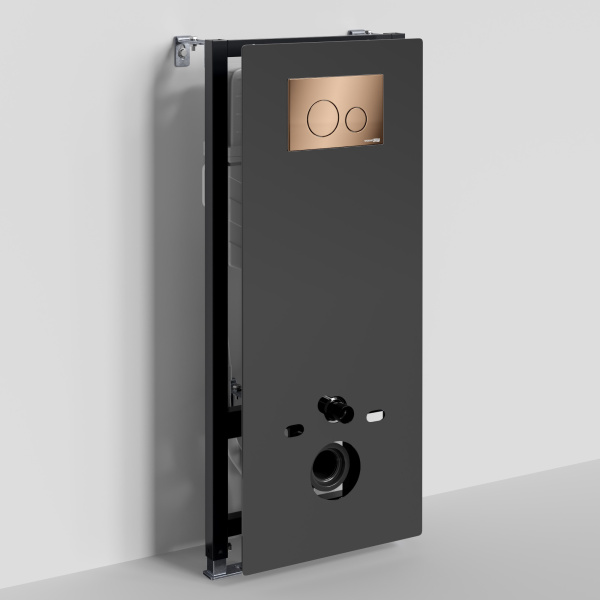 Инсталляция для унитаза WasserKRAFT Abens 20TLT.010.ME.BL.RG02