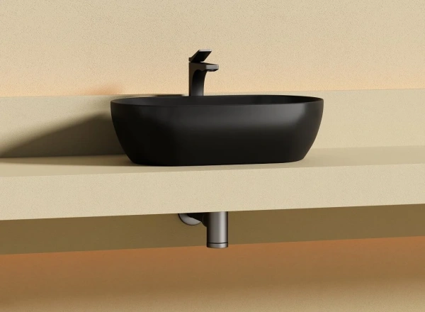 Раковина накладная (50х30) Ceramica Nova Twist CN12001MB