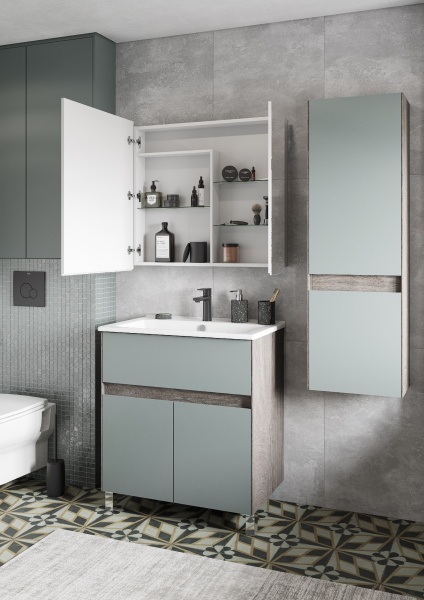 Тумба с раковиной Aquaton Форест 75 1A2783K0FR9C0