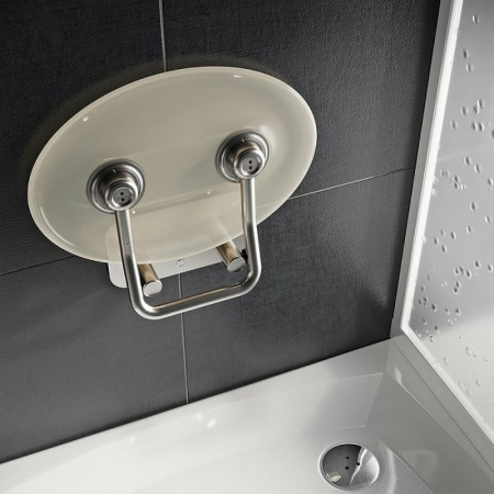 Сиденье для душа Ravak Ovo P II Clear B8F0000048