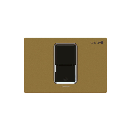 Клавиша смыва Creavit FP8001.04 cенсорная золото