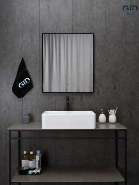 Раковина накладная (52х41) Gid N9104