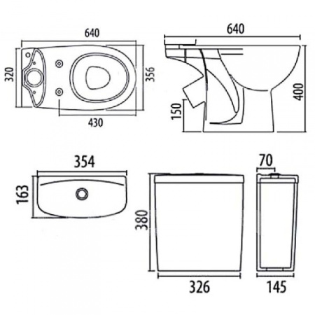 Унитаз IFO Arret RS030601000