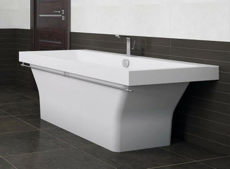 Ванна из искусственного камня Astra-Form Капри (180х80) 01010087 белый матовый
