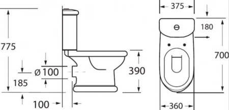 Крышка-сиденье BelBagno Gala BB1078SC