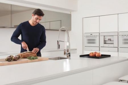 Смеситель для кухни GROHE EuroCube 31395 DC0 (31395DC0) суперсталь
