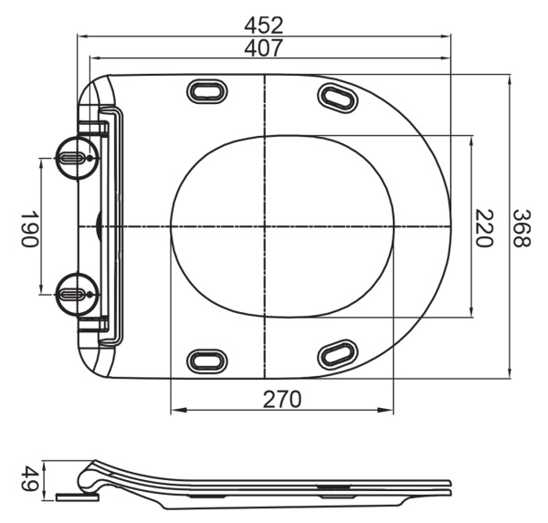 Крышка-сиденье BelBagno Сидения и комплектующие BB2034SC