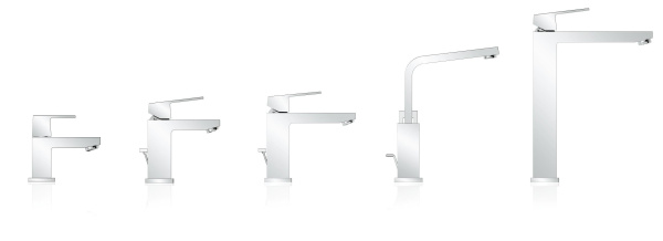 Смеситель для раковины однорычажный Grohe Eurocube 23445 000 (23445000) хром