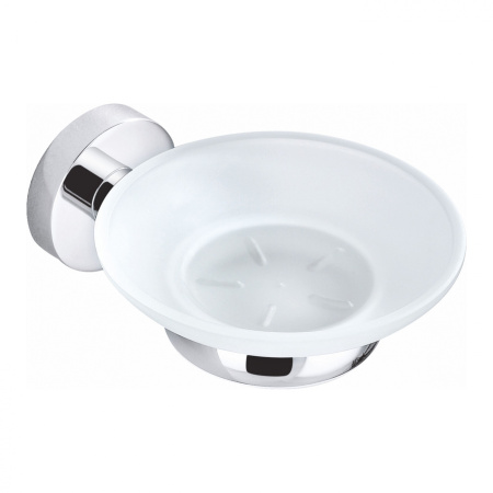 Мыльница с держателем WONZON & WOGHAND EASY, хром WW-8122