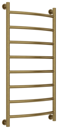 Полотенцесушитель Водяной Выгнутая Сунержа Галант + (100х50) Состаренная бронза 05-0200-1050