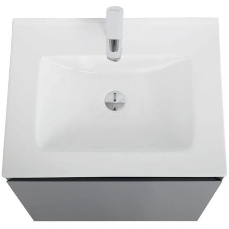 Тумба без раковины Art&Max Latina AM-Latina-600-1C-SO-GM серый матовый