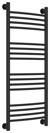 Полотенцесушитель Водяной Выгнутая Сунержа Богема + (100х40) Матовый Черный 31-0221-1040