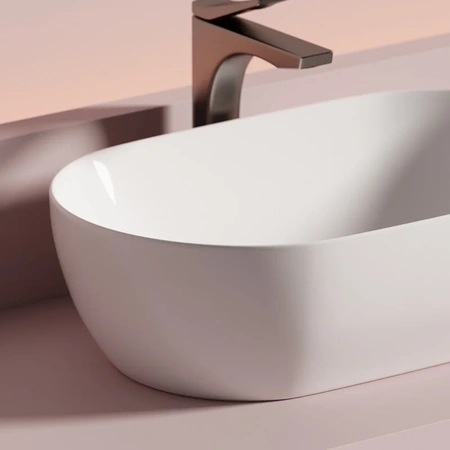 Раковина накладная (50х30) Ceramica Nova Twist CN12001