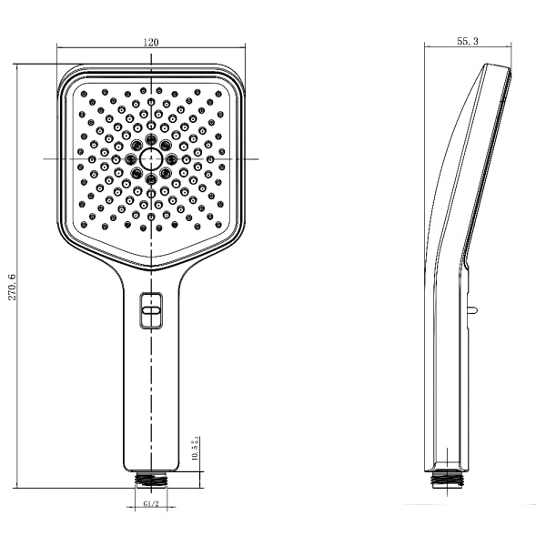 Ручная лейка AQUAme AQM8502B