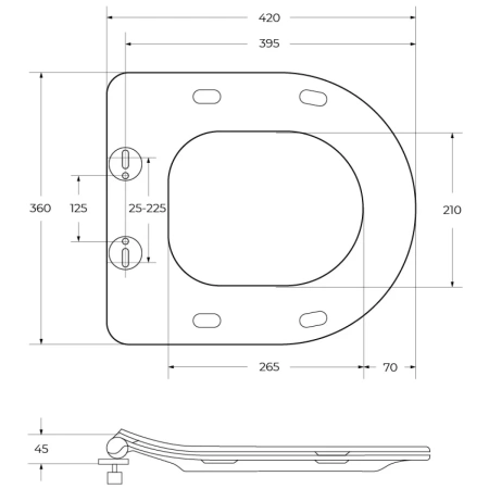 Сиденье для унитаза BelBagno Amanda BB051-2SC с микролифтом, белый