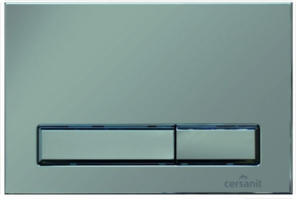 Клавиша смыва Cersanit Geometry M07 BU-GMT/Cm