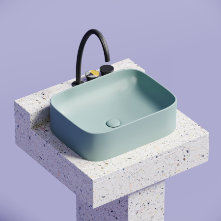 Раковина накладная (50,5х38) Ceramica Nova ELEMENT CN6052MLG