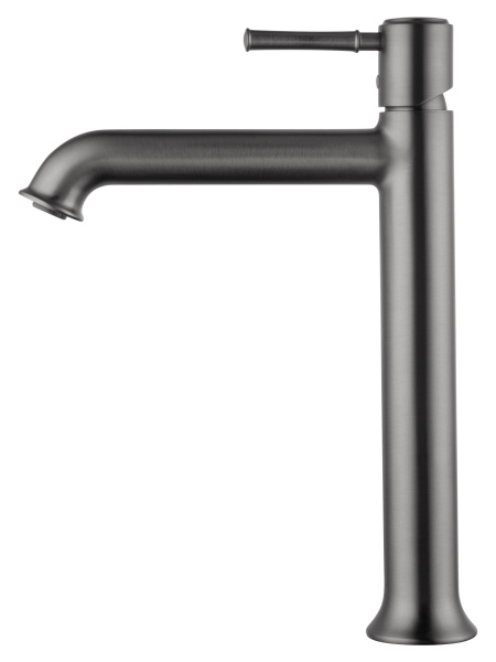 Смеситель для раковины высокий WONZON & WOGHAND TOR, темный графит WW-88019073-BGM Смеситель для раковины высокий WONZON & WOGHAND TOR, темный графит WW-88019073-BGM