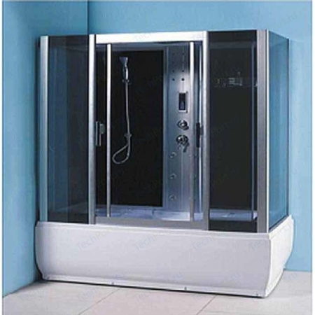 Душевая кабина Aqualux Quadro AQ-4077GFH (Bl)
