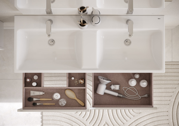 Раковина полувстраиваемая (120x46) Roca The Gap  A3270YS000