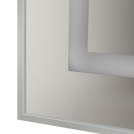 Зеркало (80х80) BelBagno Kraft SPC-KRAFT-800-800-SENS-AL с подсветкой