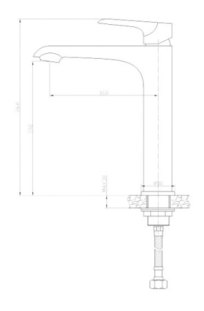 Смеситель WeltWasser Bonn 315 (10000002009)