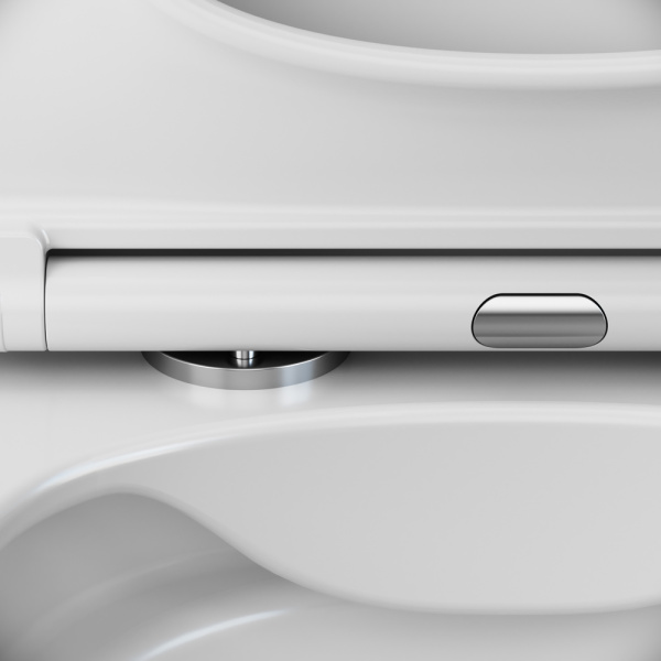 Подвесной унитаз безободковый Am.Pm Spirit 2.0 C701701SC с крышкой