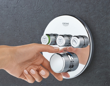 Термостат для ванны на 3 источника Grohe SmartControl 29121 000 (29121000) хром