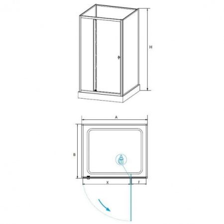 Душевой уголок RGW OLB-207 13130792-91