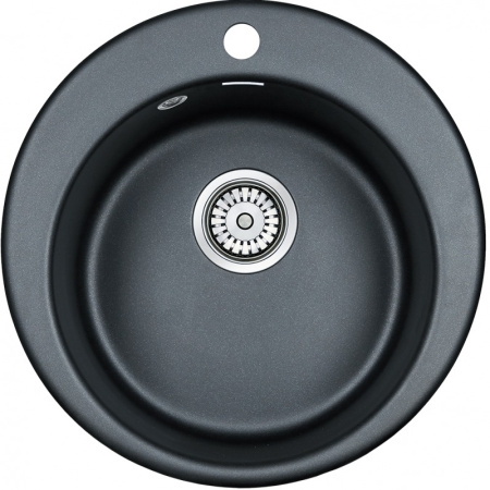 Кухонная мойка Paulmark  Gelengen 50 PM404800-BLM черный металлик