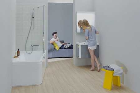 Акриловая ванна (160х95) Ravak 10° R  C841000000 правя