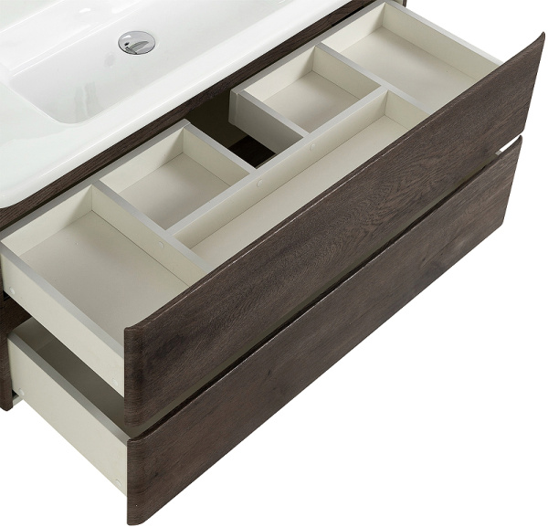 База под раковину BelBagno ALBANO-CER-1050-2C-SO-RNG подвесная Robere Nature Grigio