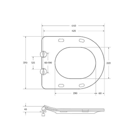 Комплект унитаза с инсталляцией BelBagno AMAND BB051CHR/BB051SC/BB002-80/BB005-PR-CHROME