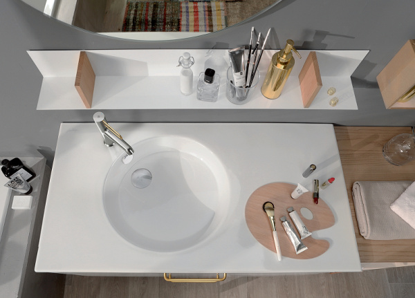 Раковина Jacob Delafon Odeon Rive Gauche 100 EXAU112-Z-00