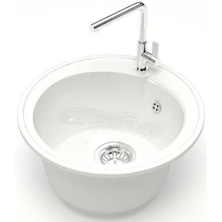 Кухонная мойка Marrbaxx Венди Z4 Z004Q001 белый лёд глянец