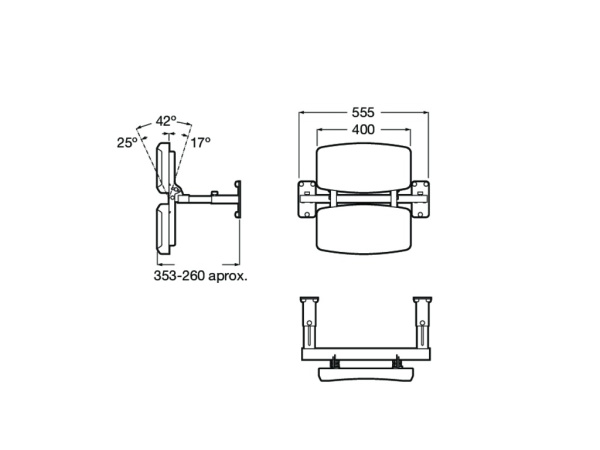 Подставка Roca под спину Access Comfort - Instituto Guttmann 816918009